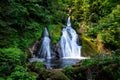 Cascade waterfalls in Triberg, Schwarzwald. Royalty Free Stock Photo