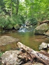 Cascades along Cabin Creek Trail at Grayson Highlands