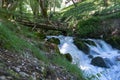 Cascade river in Montenegro