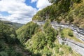 Cascades du Herisson, Waterfalls of the Herisson in the Jura France