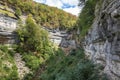 Cascades du Herisson, Waterfalls of the Herisson in the Jura France