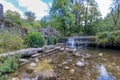 Cascades du Herisson, Waterfalls of the Herisson in the Jura France