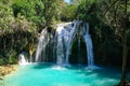 Cascades of El Chiflon waterfall, Chiapas Royalty Free Stock Photo