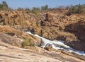 Cascades in Lowveld National Botanical Garden Royalty Free Stock Photo