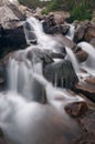 Cascades of Mountain Stream Royalty Free Stock Photo