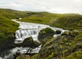 Cascades Of The Skoga River in Iceland