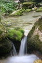 Cascades of Soca river Royalty Free Stock Photo