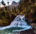 Cascades On Virginia Creek Below Virginia Falls,