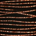 Cascading Binary Code Stream Across Night Royalty Free Stock Photo