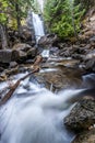 Cascading falls creek falls. Royalty Free Stock Photo