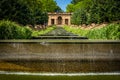 Cascading fountain at Meridian Hill Park, in Washington, DC. Royalty Free Stock Photo