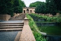 Cascading fountain at Meridian Hill Park, in Washington, DC.