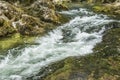 Cascading mountain stream Royalty Free Stock Photo