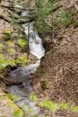 Cascading Steam in the Mountains of Virginia, USA Royalty Free Stock Photo