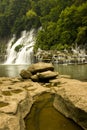 Cascading water fall