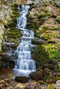 Cascading Waterfall on Apple Orchard Mountain