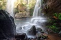 Cascading waterfall in beautiful Australian bushland