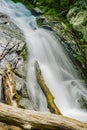 A Cascading Waterfall on Fallingwater Creek Royalty Free Stock Photo