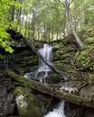 Cascading Waterfall at Salmon River.