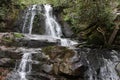 Cascading waterfall in Smoky Mountains National Park, Tennesee, USA