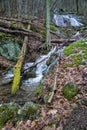 Wigwam Falls - Blue Ridge Parkway Royalty Free Stock Photo