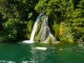 Cascading waterfalls in Krka National Park