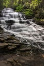 The Cascading waters of Minnehaha Falls, Rabun County, Georgia