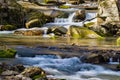 Cascading Wild Mountain Trout Stream Royalty Free Stock Photo