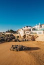 Cascais beach in Cascais town of Portugal near Lisbon capital ci