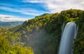 Cascata Delle Marmore waterfalls Royalty Free Stock Photo
