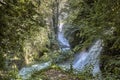 Cascata Delle Marmore waterfalls in Terni, Umbria, Italy Royalty Free Stock Photo