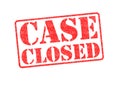 CASE CLOSED Royalty Free Stock Photo