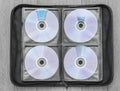 Case for discs Royalty Free Stock Photo