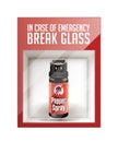 In case of emergency break glass