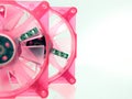 Case Fans Pretty in Pink Royalty Free Stock Photo