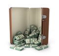 Case full of dollar