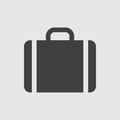 Case icon illustration Royalty Free Stock Photo