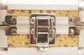 Case lock close up Royalty Free Stock Photo