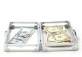 Case with money Royalty Free Stock Photo