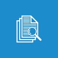 Case study icon vector design symbol Royalty Free Stock Photo