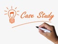 Case Study and Lightbulb Indicate Concepts