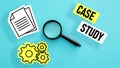 Case study is shown using the text Royalty Free Stock Photo