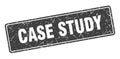 case study sign. case study grunge stamp. Royalty Free Stock Photo