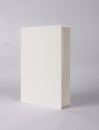 Casebound hardback book template with blank cover