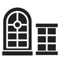 Casement Isolated Vector Icon which can easily modify or edit
