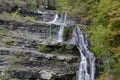 Casentino forest park waterfalls dell'Acquacheta Royalty Free Stock Photo