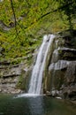 Casentino forest park waterfalls dell'Acquacheta Royalty Free Stock Photo