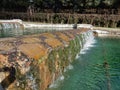 Royal Palace of Caserta - Detail of a waterfall of the fountain of Venus and Adonis