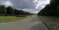 Caserta - Overview of the gardens of the Reggia