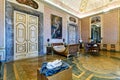 Caserta Campania Italy. The Royal Palace. The apartment of Queen Maria Carolina